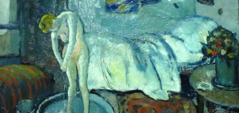 La habitación azul, 1901. Pablo Picasso