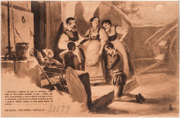 4. Don Quijote ordena desatar a Andrés del árbol (DQ I, 4)