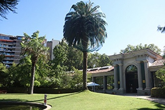 Entrada al Jardín Botánico