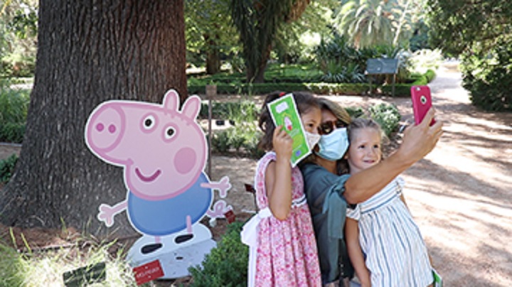 Selfie con Peppa Pig