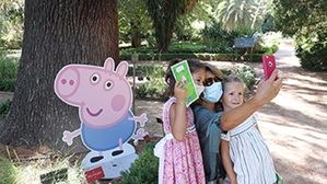 Un libro para encontrar a Peppa Pig y a su familia en el Jardín Botánico de Madrid
