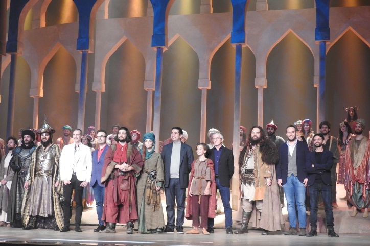 Elenco artístico y técnico del musical 'El Médico'