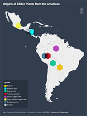 Mapa de recolección en Hispanoamérica