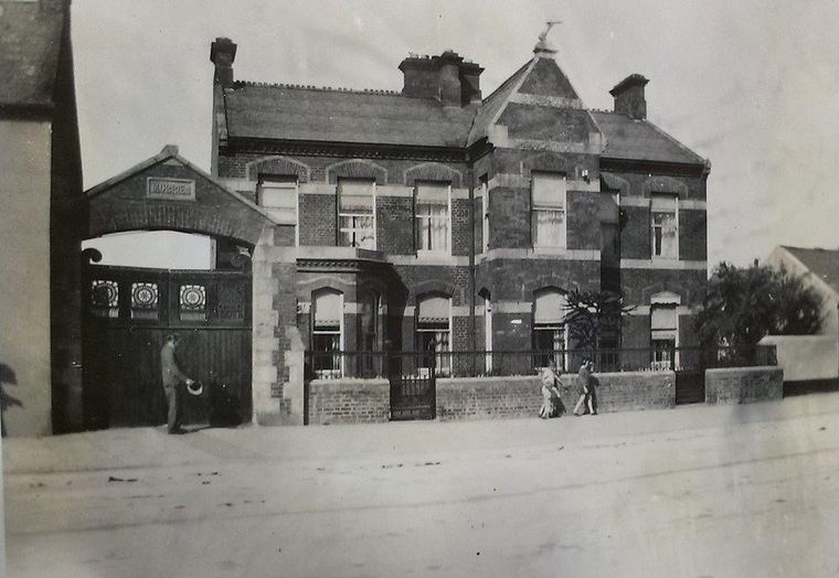“Casa Boru” de la familia de Kate O’Brien en
Limerick, 1918