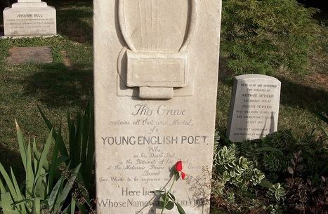 Tumba de John Keats en Roma