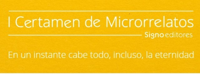 Casi 8.000 textos se han disputado I Certamen de Microrrelatos de Signo editores 