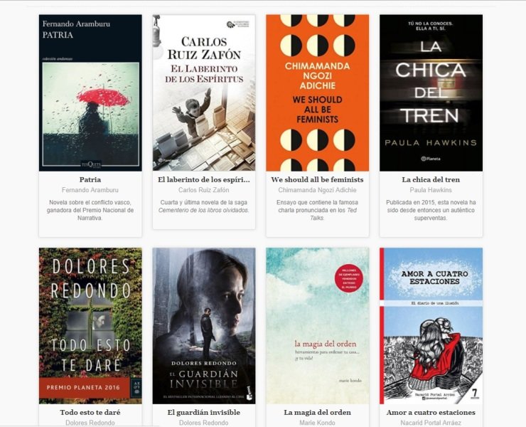 Los libros más vendidos del año 2017 en IberLibro