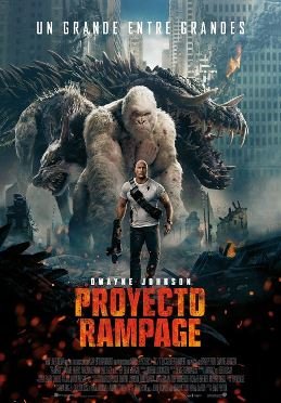\'Proyecto Rampage\': Monstruo contra Roca