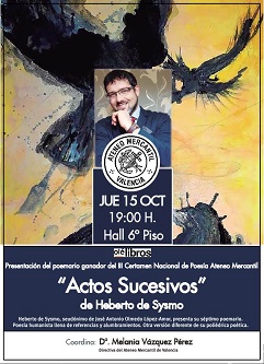 Presentación de 'Actos sucesivos'