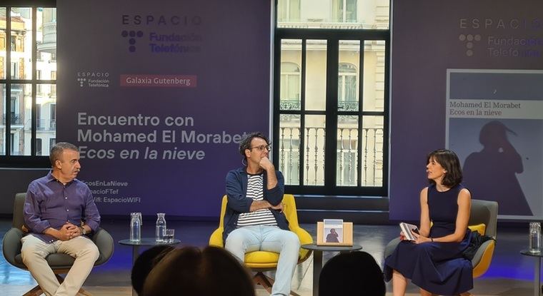 Lorenzo Silva, Mohamed El Morabet y Lara Moreno