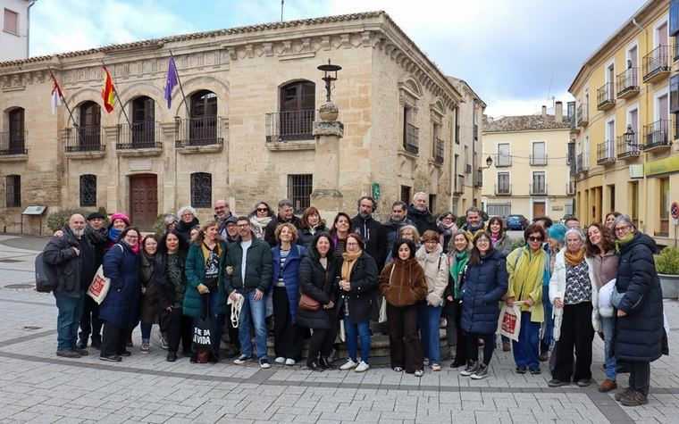 Participantes en Bibliocatessen en Priego (Cuenca)