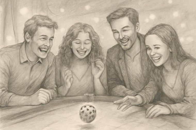 Sala de casino iluminada con luces brillantes, jugadores concentrados en las máquinas tragamonedas