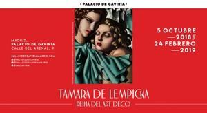 Exposición de Tamara de Lempika en el Palacio de Gaviria de Madrid; la expresión de una femineidad exenta de miedos
