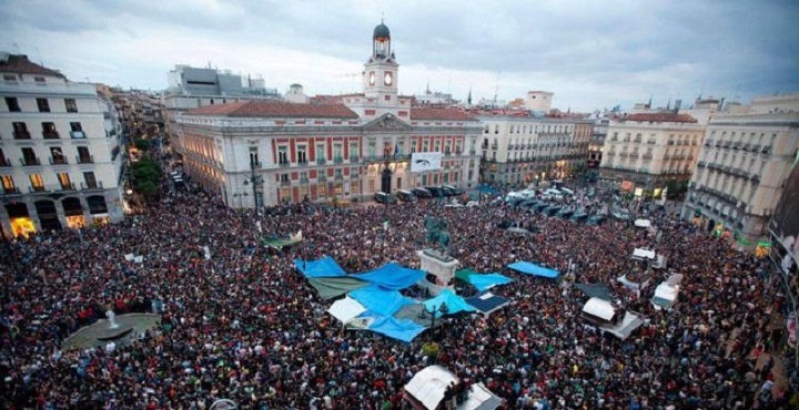 15-M en la Puerta del Sol
