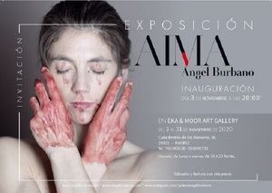 "AIMA" DE ANGEL BURBANO EN EKA &amp; MOOR ART GALLERY