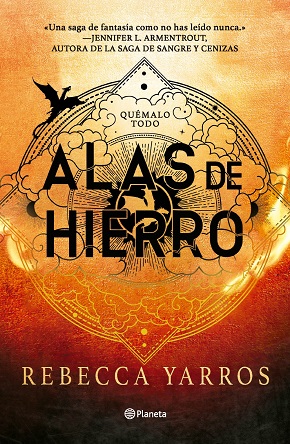 "Alas de hierro", segunda entrega de la serie de Rebecca Yarros, bate el récord de ejemplares vendidos en una primera semana en España