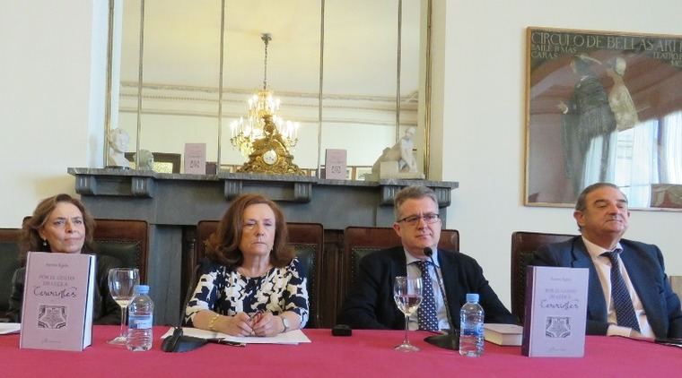 Ana Gavin, Aurora Egido; José María Micó, y Carlos Moyano