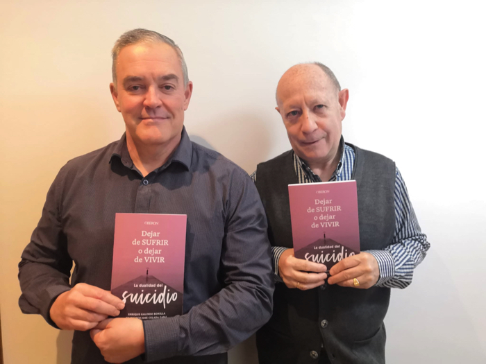 Se publica 'Dejar de sufrir o dejar de vivir: La dualidad del suicidio' de Enrique Galindo Bonilla y Francisco José Celada Cajal