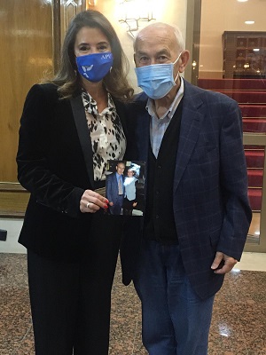 Beatriz Rodríguez el día de la presentación de su libro