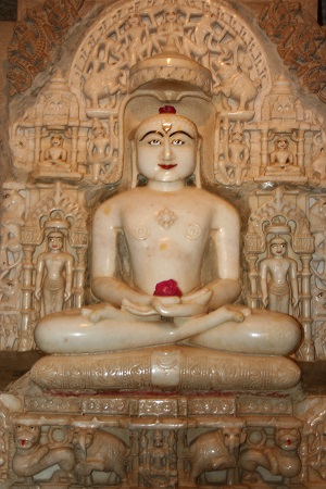 Figura de un templo jainista