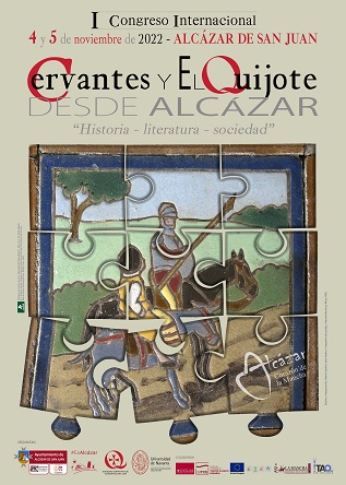 Cartel del  I Congreso Internacional Cervantes y el Quijote