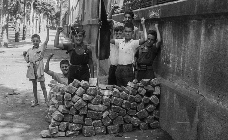 Niños en Barcelona