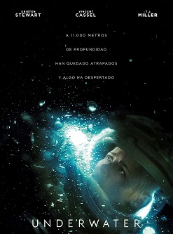 “Underwater”, dirigida por William Eubank, una misteriosa amenaza