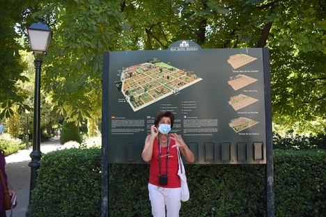 Comienzo de la visita guiada al RJB