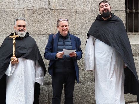 Javier Santamarta, Darío Madrid y Ángel Moya