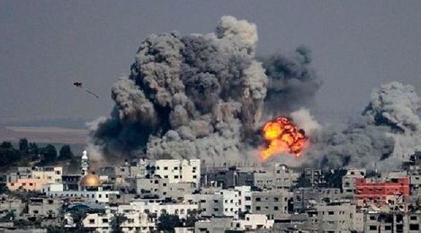Gaza en llamas
