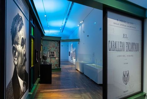 Entrada a la exposición conmemorativa de don Benito Pérez Galdós