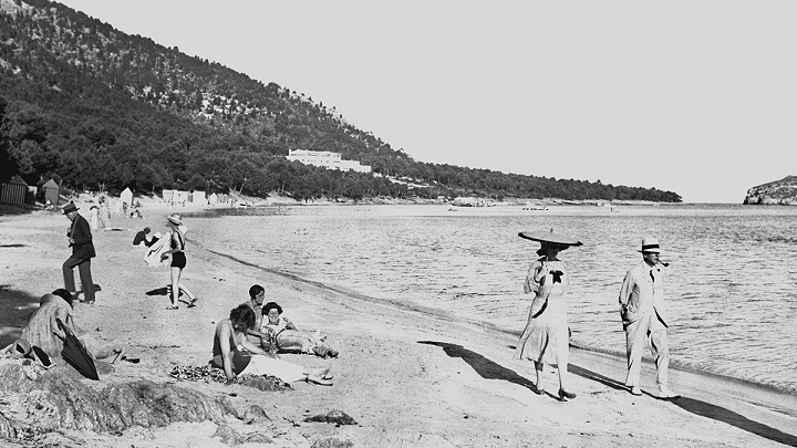 Imagen histórica del Hotel Formentor