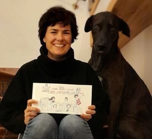 La ilustradora Sonsoles Yáñez presenta su libro de viñetas "Todo eran risas hasta que cerraron los bares"