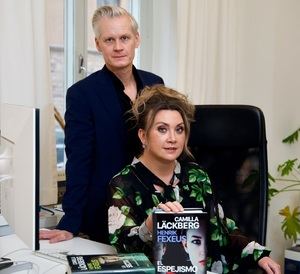 Camilla Läckberg y Henrik Fexeus concluyen su trilogía de “El mentalista” con “El espejismo”