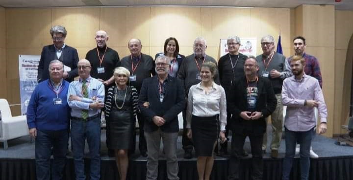 Foto de familia del Primer Congreso de Escritores de Novela de espionaje