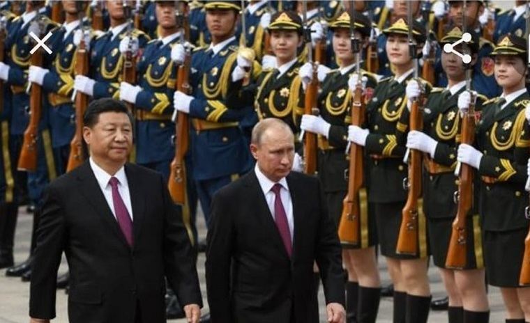 Vladímir Putin en Pekín