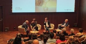 Antonio López, Javier Sierra y Montse Aguer, conversan con Guillermo Solana acerca del libro 