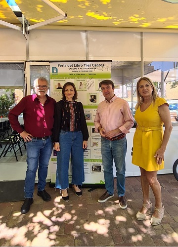 Javier Velasco Oliaga, Carla Montero, Jesús Moreno García y Elisa Lidia Miguel