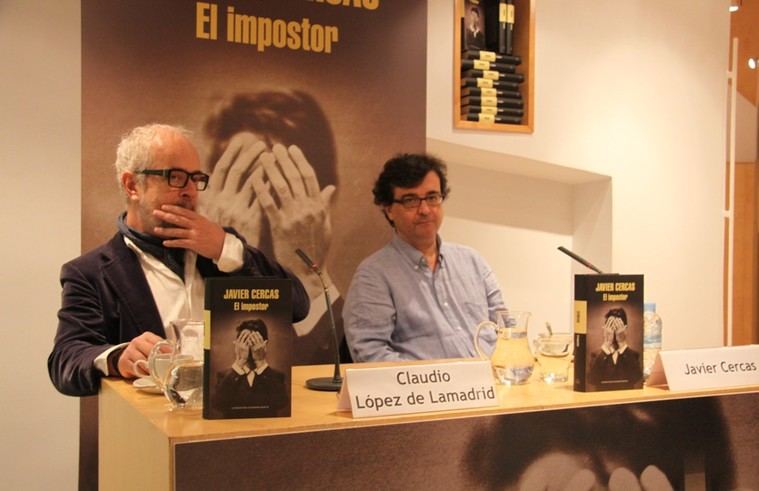 Claudio López de Lamadrid y Javier Cercas