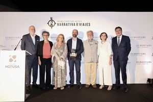 Xesús Fraga, ganador del XVIII Premio Eurostars Hotels de Narrativa de Viajes