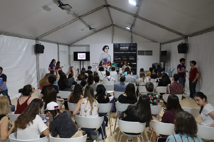 La Lit Con Madrid ha sido uno de los eventos que más público ha atraído a los espacios de la Feria del Libro