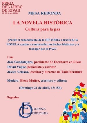 David Yagüe y Javier Velasco Oliaga participan en la mesa redonda "Novela Histórica o Historia novelada"