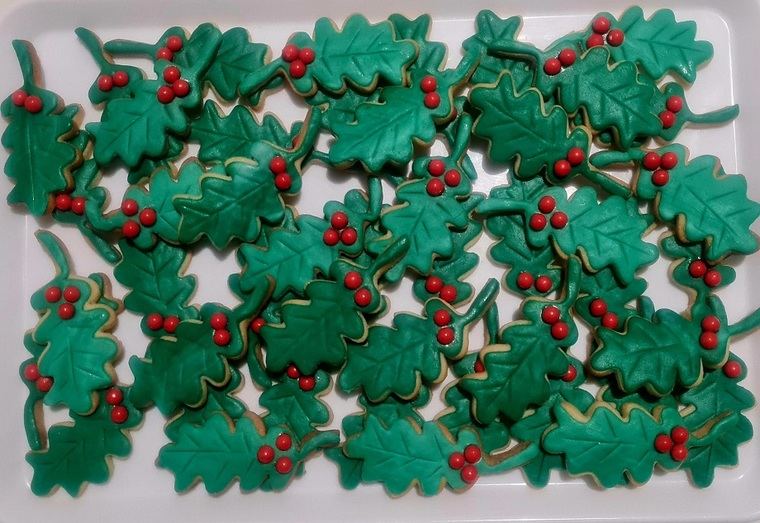 Parte de las galletas de Azucena del Valle