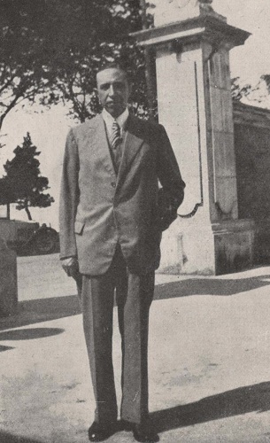 Pedro Salinas en Santander en 1933