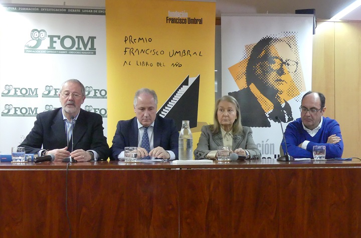 Fernando R. Lafuente, Luis Blanco, España Suárez y Manuel Llorente