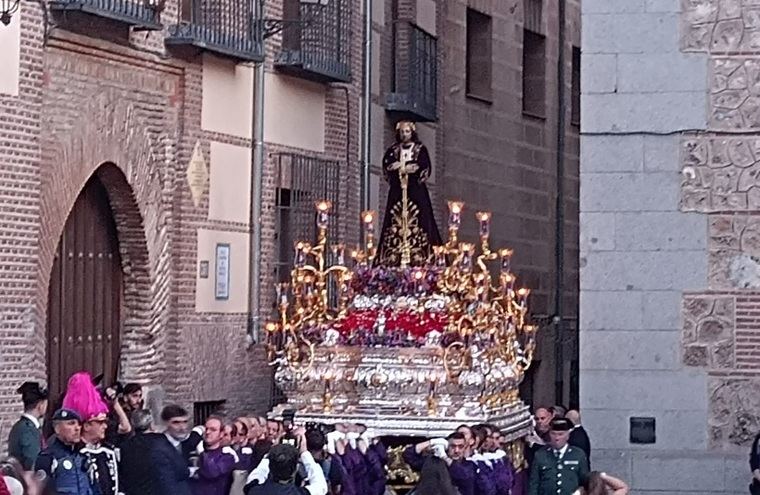 Procesión de Jesús el Pobre en Madrid