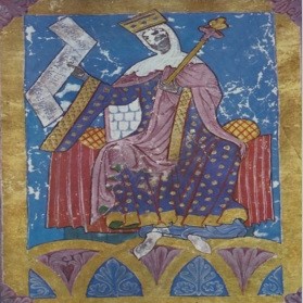 La reina-emperadora Urraca I de León. Tumbo A de Compostela