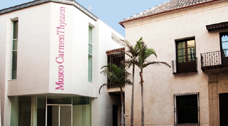 El Museo Carmen Thyssen Málaga se ubica en el Palacio de Villalón, una edificación palaciega del siglo XVI