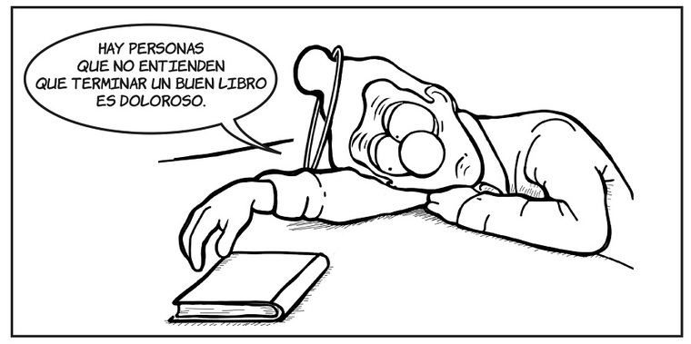 Terminar un buen libro es doloroso