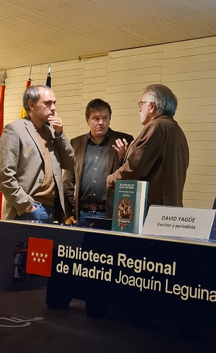 Luis Zueco, David Yagüe y Javier Velasco Oliaga
